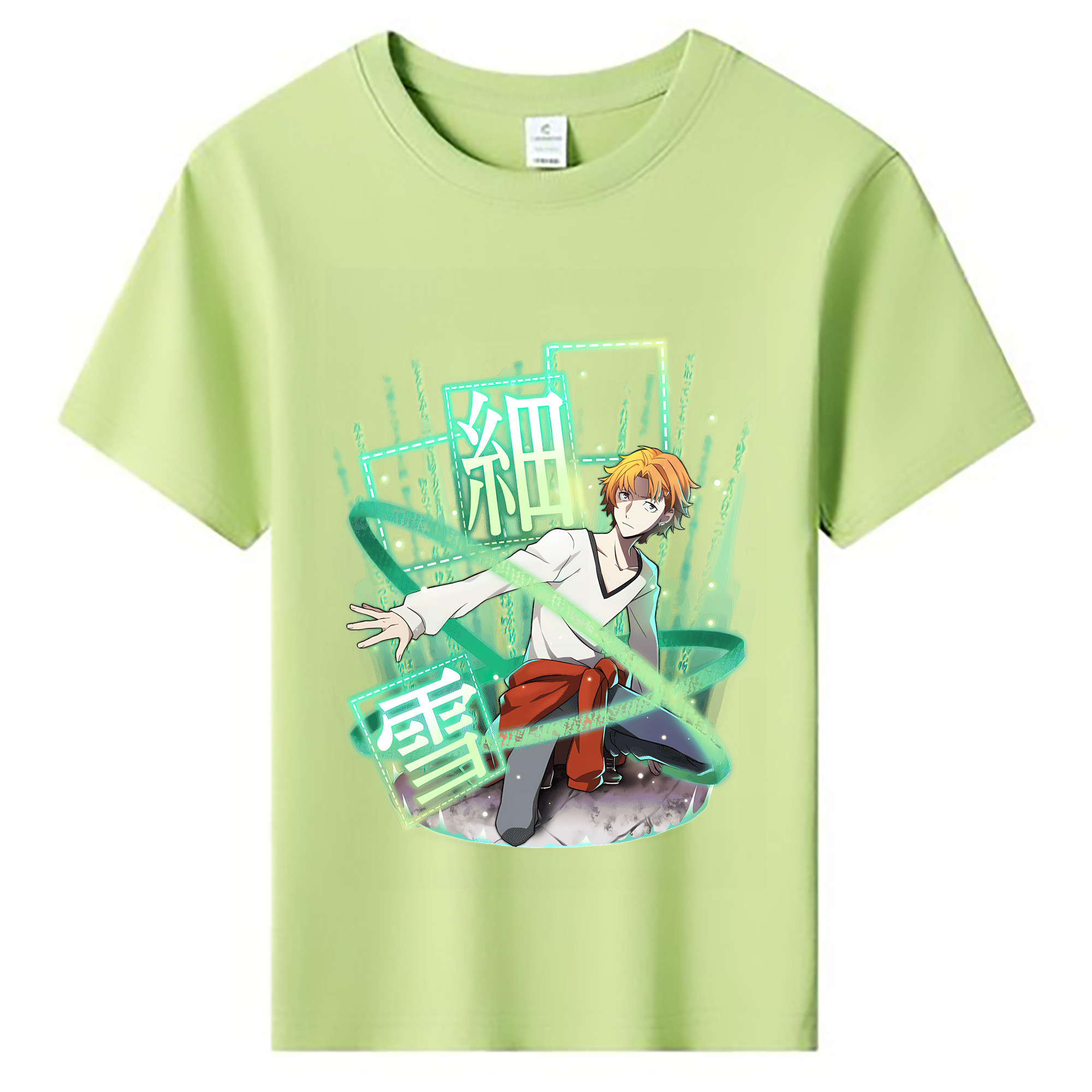 （画像用） 文豪ストレイドッグス Bungo Stray Dogs 綿100％キッズTシャツ（フロントプリント）